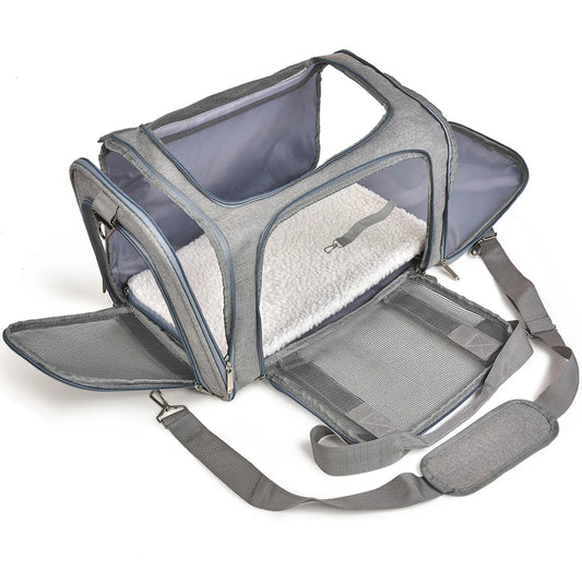 Airline-Approved Pet Carrier - Sleek & Soft-Sided