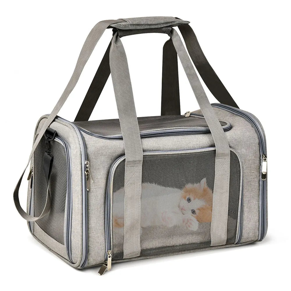 Airline-Approved Pet Carrier - Sleek & Soft-Sided