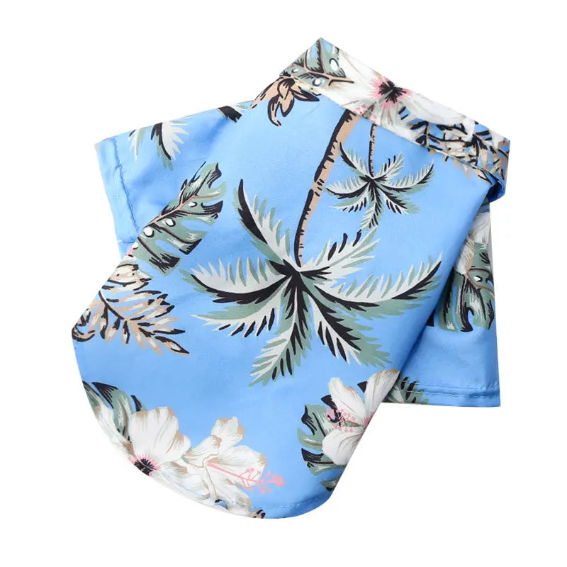 Tropical Breeze Pet Summer Shirt - Breathable Cotton