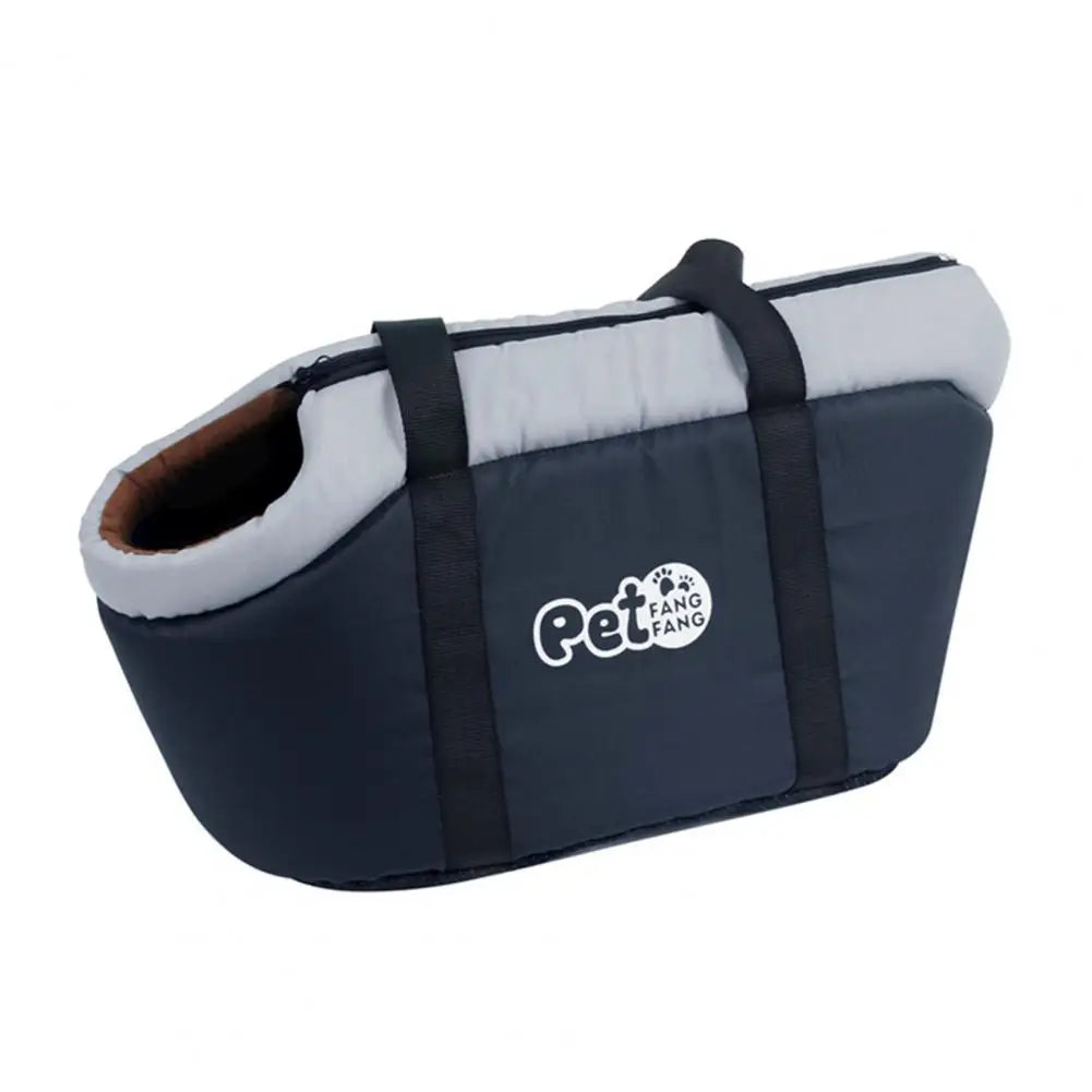 Premium Soft-Sided Pet Tote - Ergonomic Travel Bed