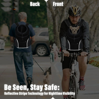 Minimalist Pet Travel Backpack - Breathable Mesh Design