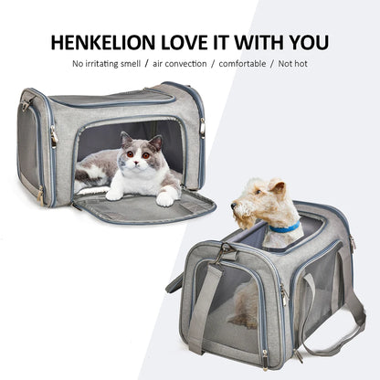 Airline-Approved Pet Carrier - Sleek & Soft-Sided