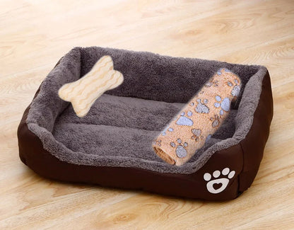 Modern Minimalist Square Pet Nest - Soft & Cozy