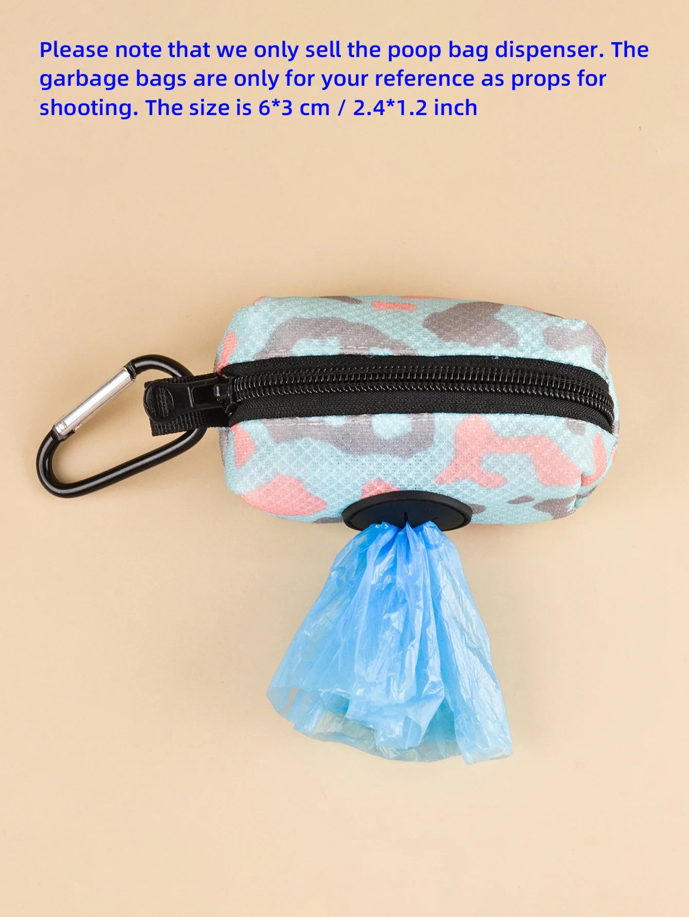 LuxLeather Portable Waste Bag Dispenser