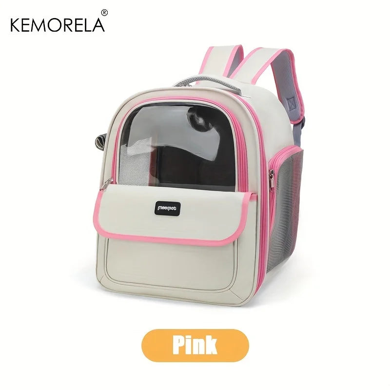Luxury Transparent Pet Capsule - Outdoor Breathable Gear