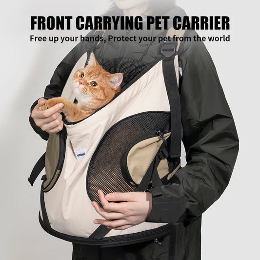 Ergonomic Front-Facing Pet Carrier - Comfort Travel Bag