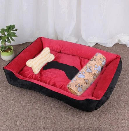 Modern Minimalist Square Pet Nest - Soft & Cozy