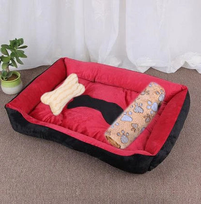 Modern Minimalist Square Pet Nest - Soft & Cozy