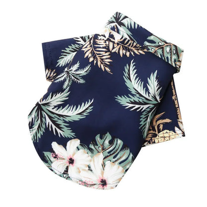 Tropical Breeze Pet Summer Shirt - Breathable Cotton