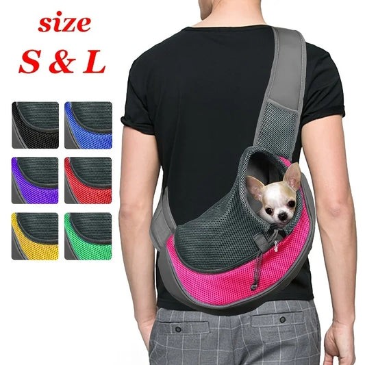 BreatheFree Mesh Dog Sling Bag