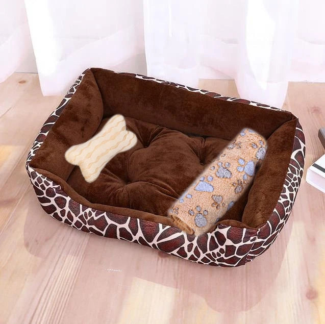 Modern Minimalist Square Pet Nest - Soft & Cozy