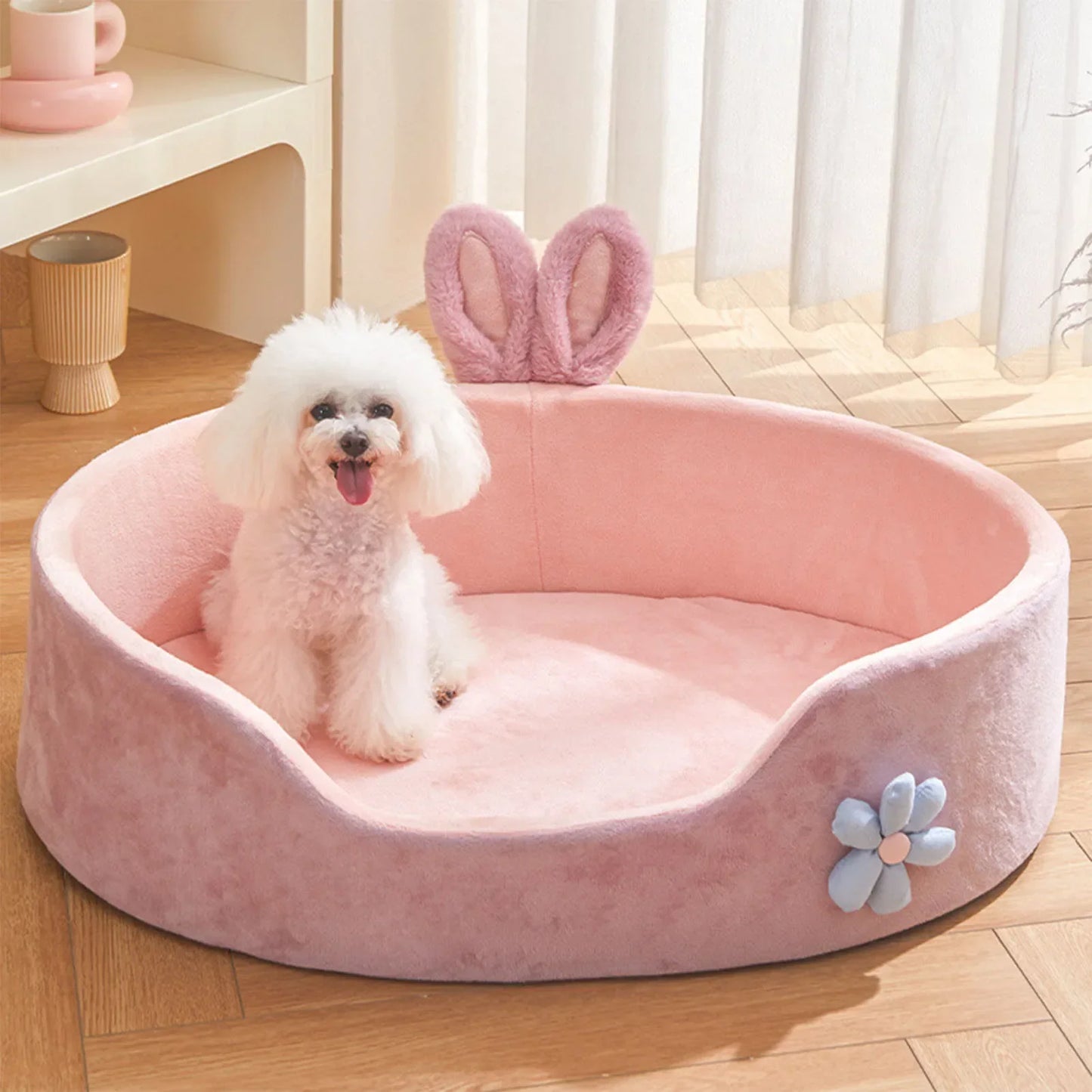 Cloud-Soft Detachable Pet Bed - Premium Washable