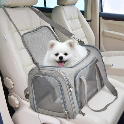Airline-Approved Pet Carrier - Sleek & Soft-Sided