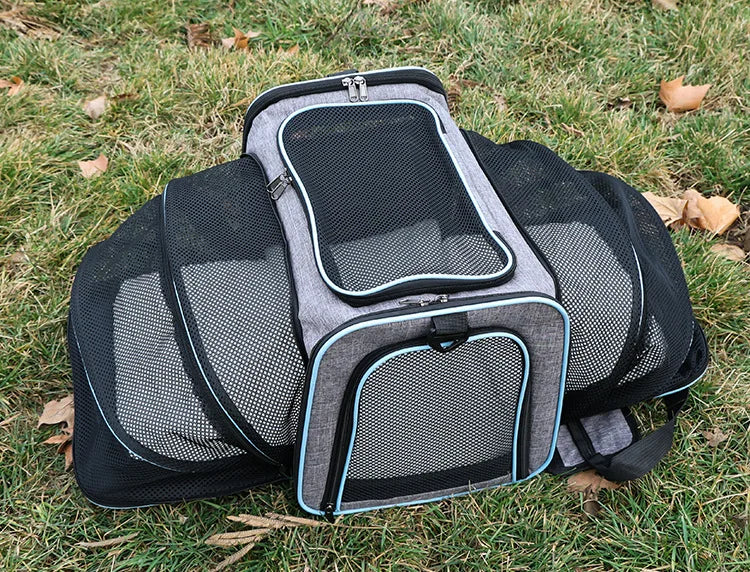 Essential Foldable Pet Carrier - Expandable & Breathable