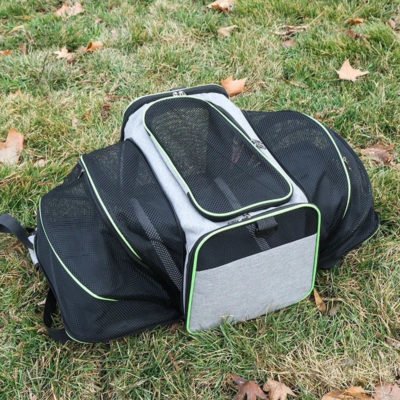 Essential Foldable Pet Carrier - Expandable & Breathable