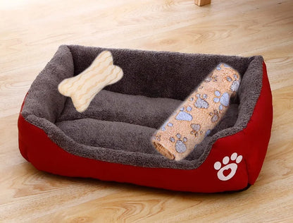 Modern Minimalist Square Pet Nest - Soft & Cozy