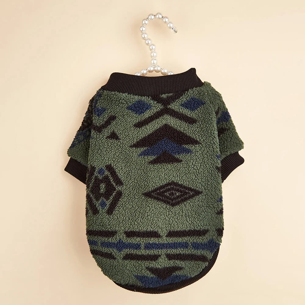 Cozy Woolen Pet Sweater - Premium Winter Knit