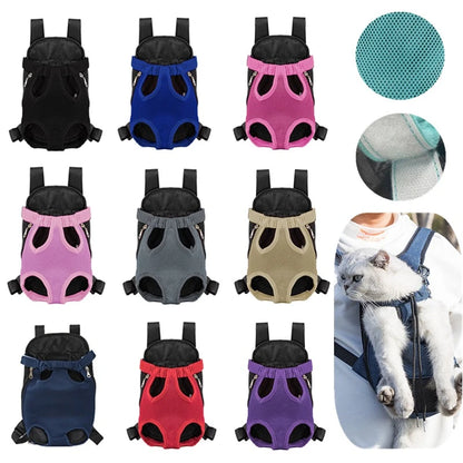 Functional Dual-Shoulder Pet Carrier - Lightweight & Airy