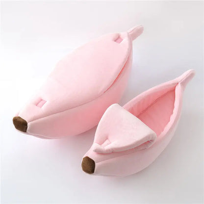 Creative Banana Pet Nest - Fun & Soft Cushion
