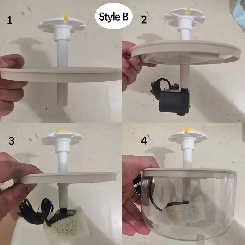 AquaMute Ultra-Quiet Water Fountain