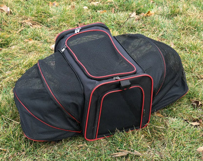 Essential Foldable Pet Carrier - Expandable & Breathable