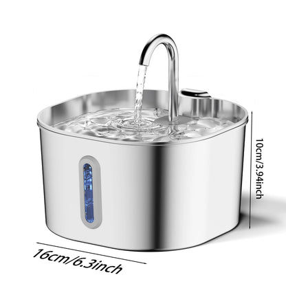 SteelFlow Stainless Steel Water Fountain