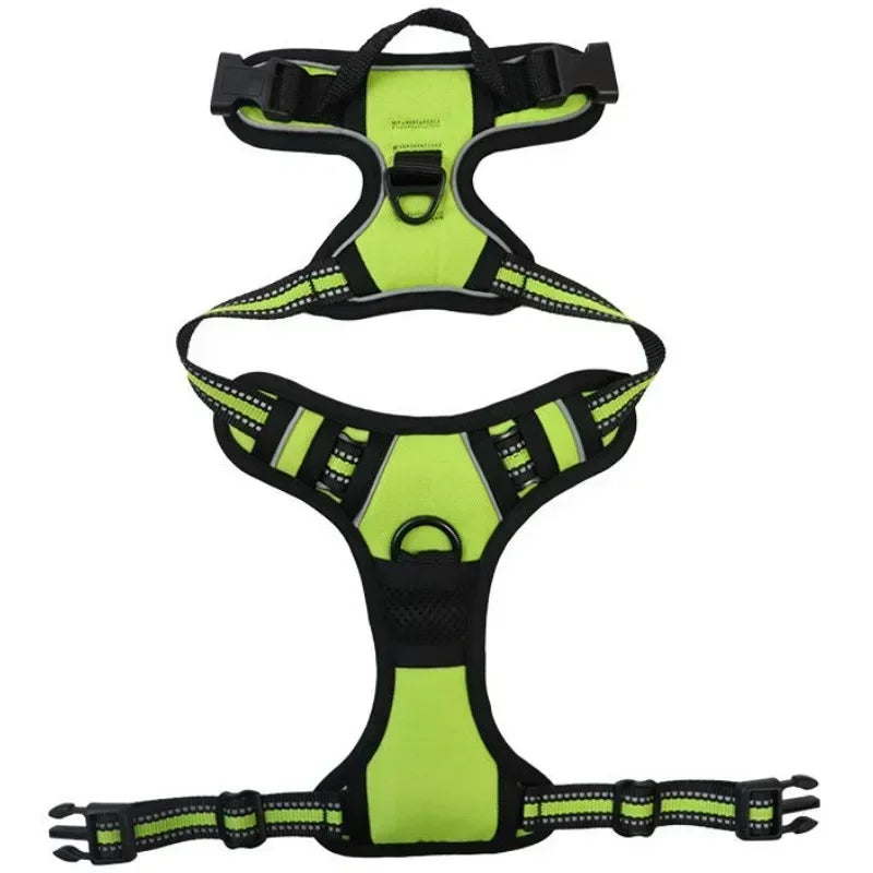 Reflective Minimalist Pet Harness - Secure & Sleek
