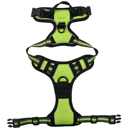Reflective Minimalist Pet Harness - Secure & Sleek