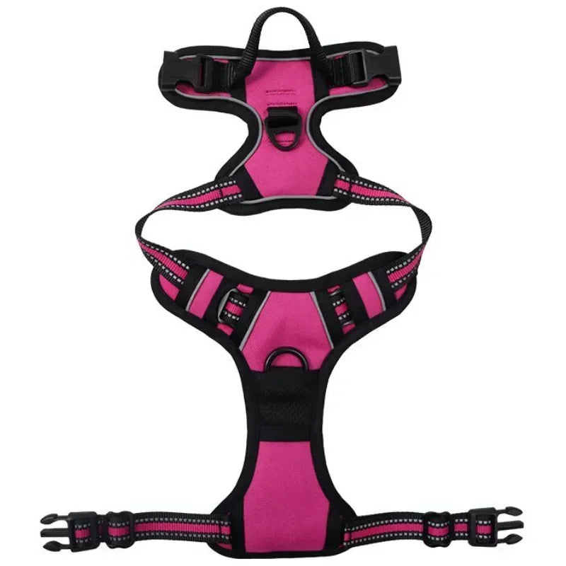 Reflective Minimalist Pet Harness - Secure & Sleek