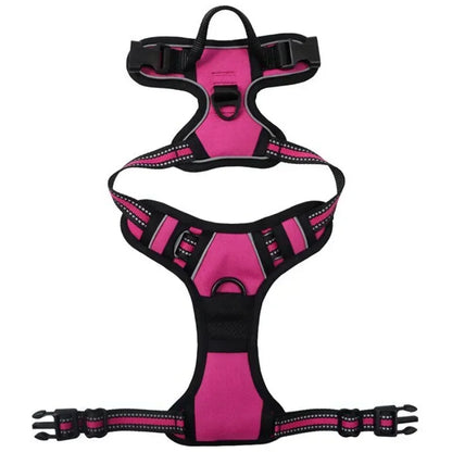 Reflective Minimalist Pet Harness - Secure & Sleek