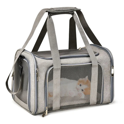 Airline-Approved Pet Carrier - Sleek & Soft-Sided