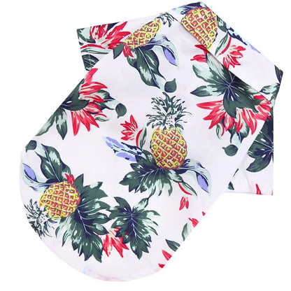 Tropical Breeze Pet Summer Shirt - Breathable Cotton