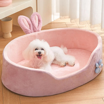Cloud-Soft Detachable Pet Bed - Premium Washable