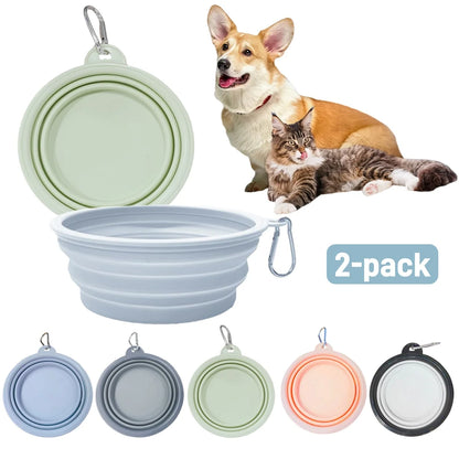 GoPack 2-Piece Collapsible Bowls