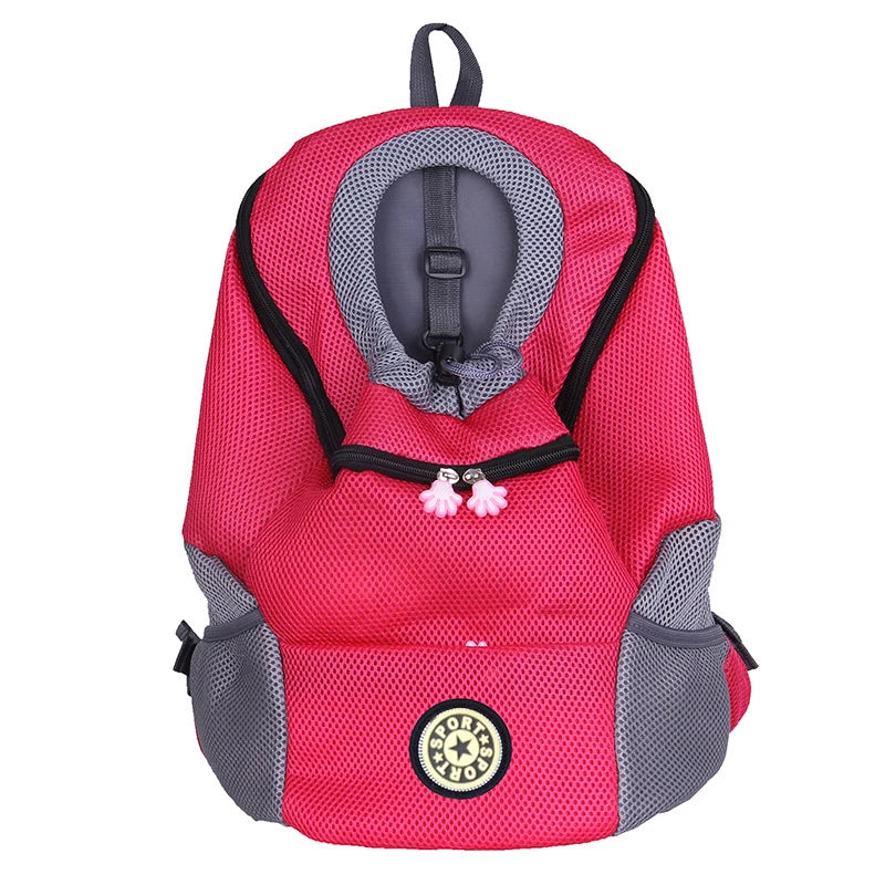 Minimalist Pet Travel Backpack - Breathable Mesh Design