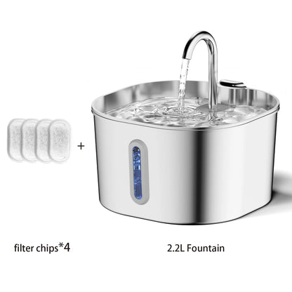 SteelFlow Stainless Steel Water Fountain