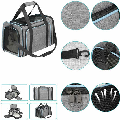 Essential Foldable Pet Carrier - Expandable & Breathable