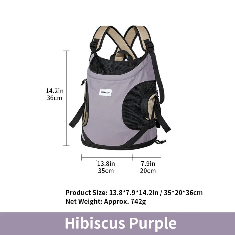 Ergonomic Front-Facing Pet Carrier - Comfort Travel Bag