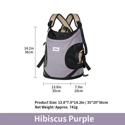 Ergonomic Front-Facing Pet Carrier - Comfort Travel Bag
