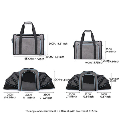 Essential Foldable Pet Carrier - Expandable & Breathable
