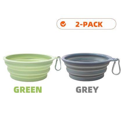 GoPack 2-Piece Collapsible Bowls