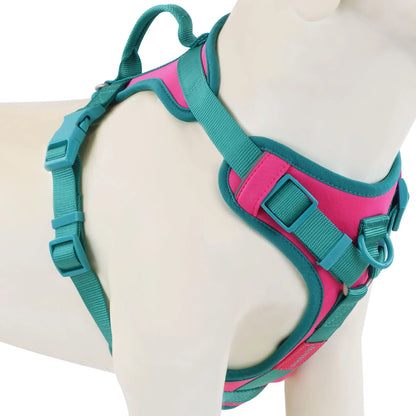 Chocolate Velvet Comfort Pet Harness - No-Pull Design