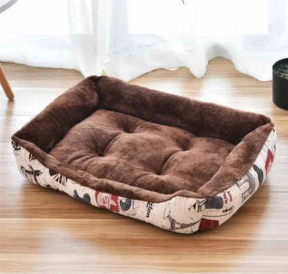 Modern Minimalist Square Pet Nest - Soft & Cozy