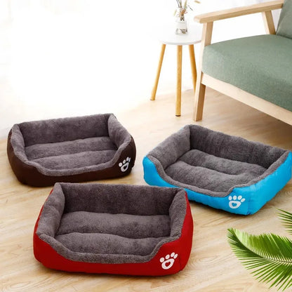 Modern Minimalist Square Pet Nest - Soft & Cozy