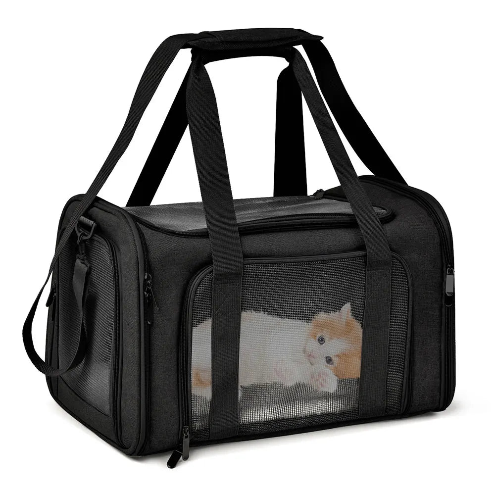 Airline-Approved Pet Carrier - Sleek & Soft-Sided