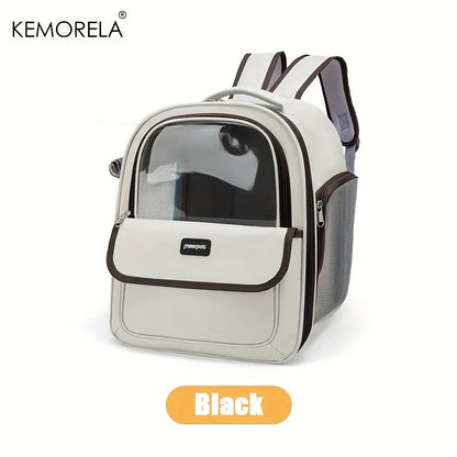 Spacious Foldable Pet Backpack - Durable Outdoor Carrier