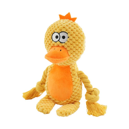 ToughChew Squeaky Plush Bone