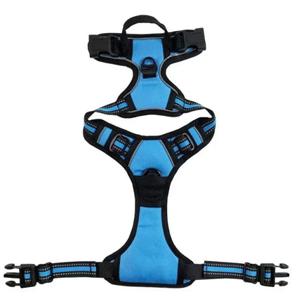 Reflective Minimalist Pet Harness - Secure & Sleek