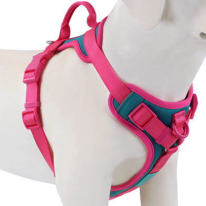 Chocolate Velvet Comfort Pet Harness - No-Pull Design