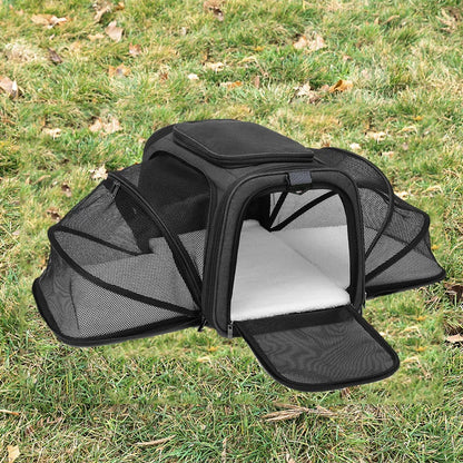 Essential Foldable Pet Carrier - Expandable & Breathable